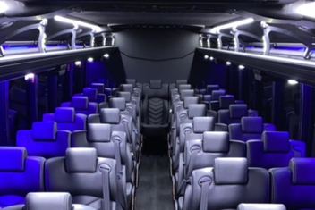 Hesperia Charter Bus Interior