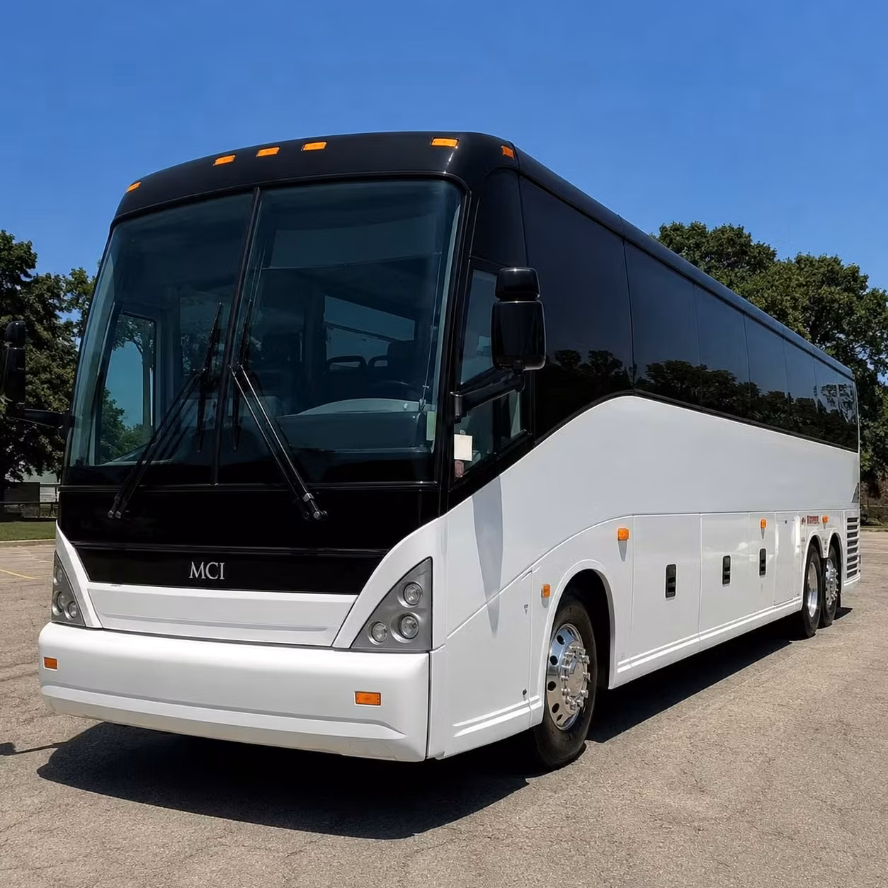 56 passenger charter bus