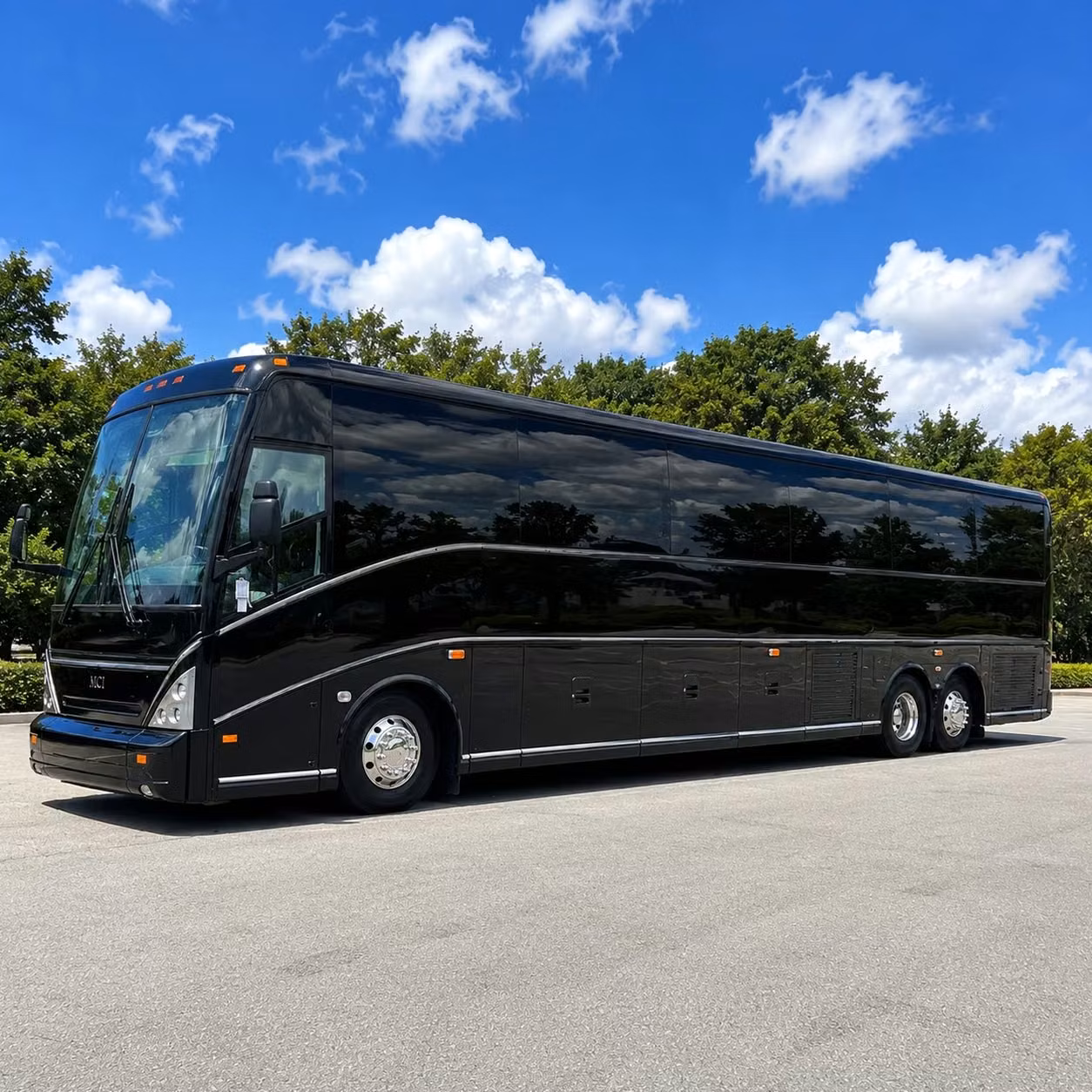 festival season bus rentals for high desert groups