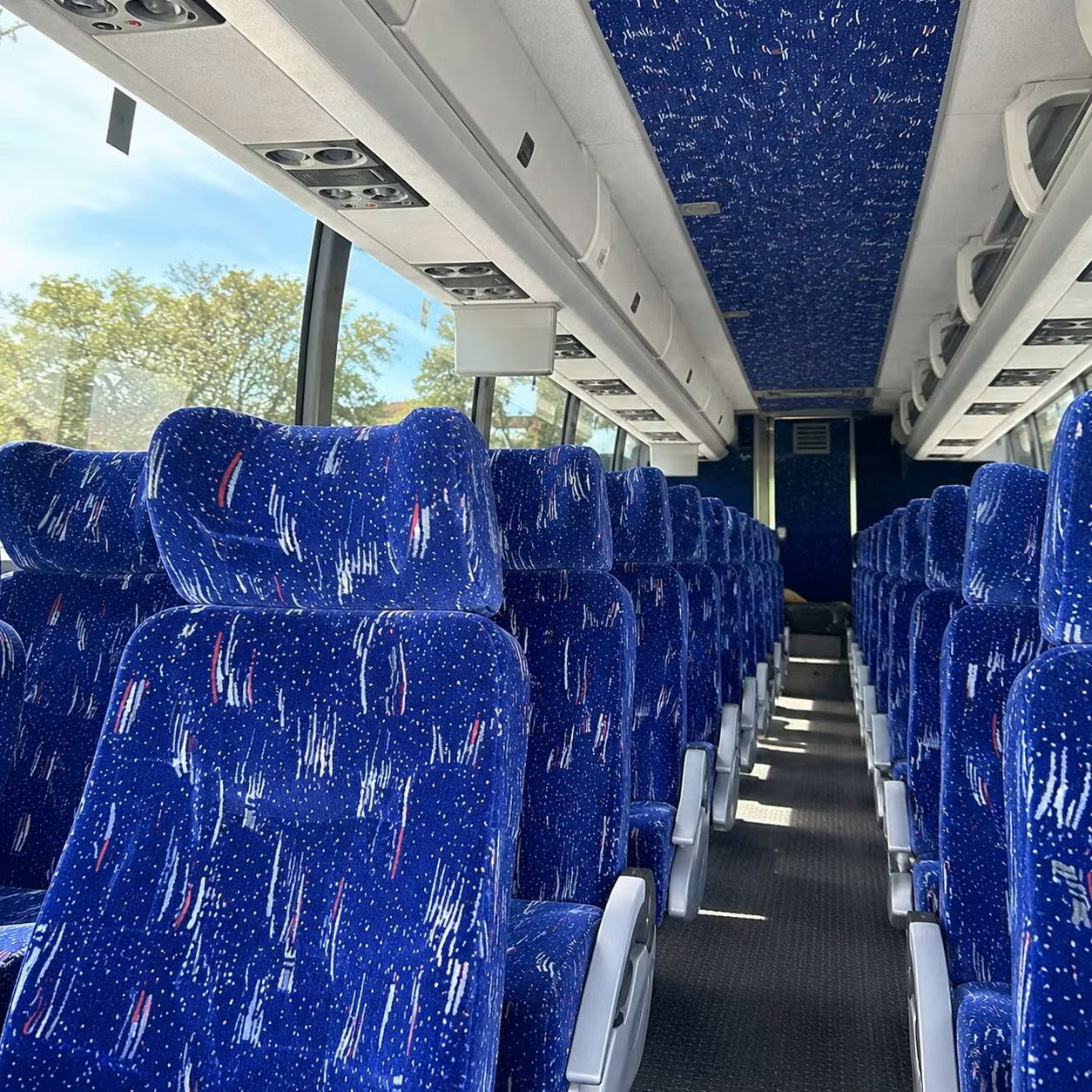 hesperia charter bus interior