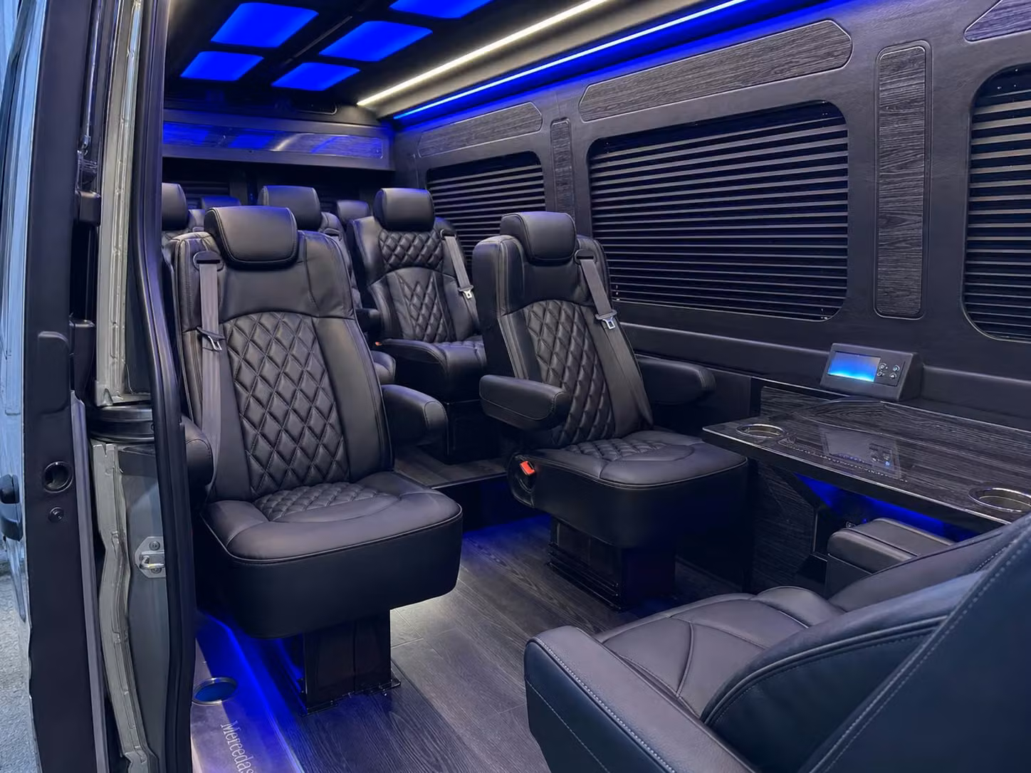 sprinter van transportation for groups and events across hesperia