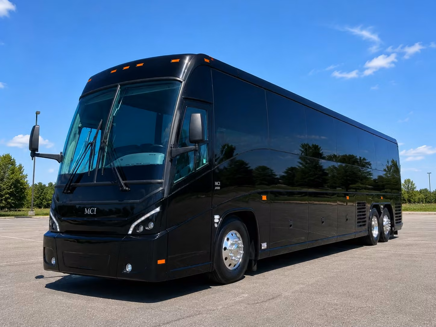 wedding guest shuttle bus transportation in hesperia